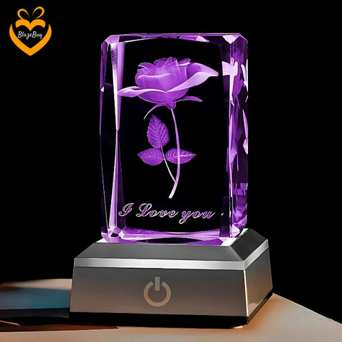 3D Crystal Light Sculpture