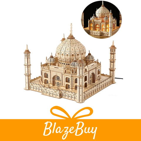 Taj Mahal Wooden Puzzle