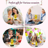 Sunflower Glass Dome Lamp