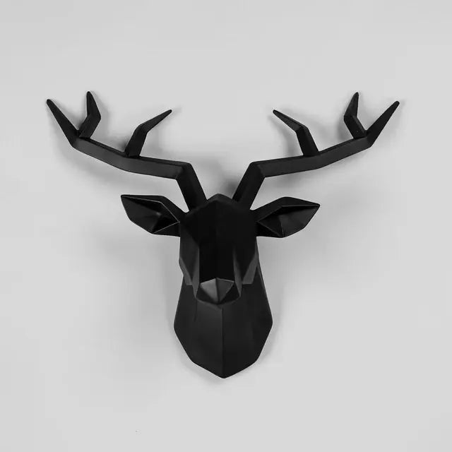 Geometric Deer Wall Sculpture