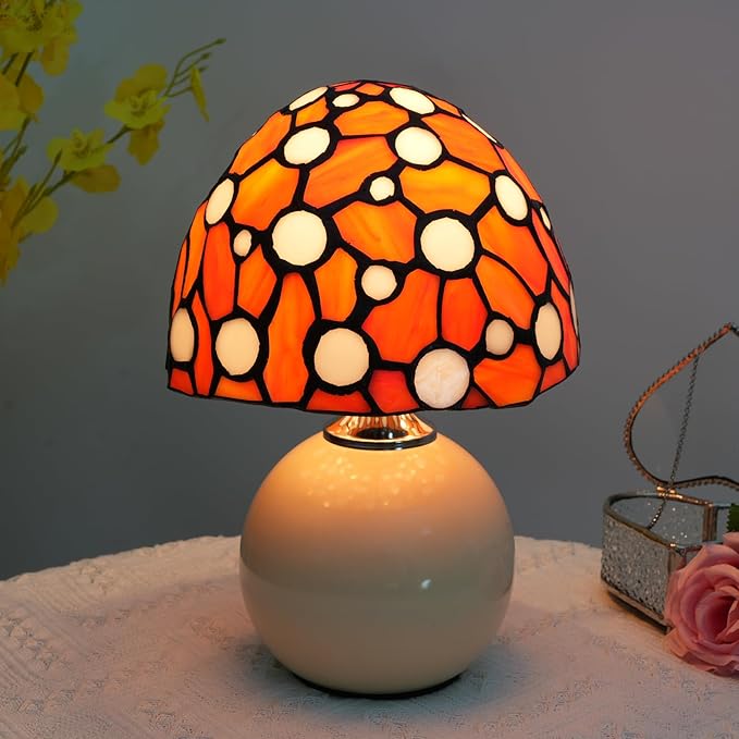 Tiffany-Style Stained Glass Table Lamp