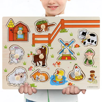 Montessori Magic™ Wooden Puzzles