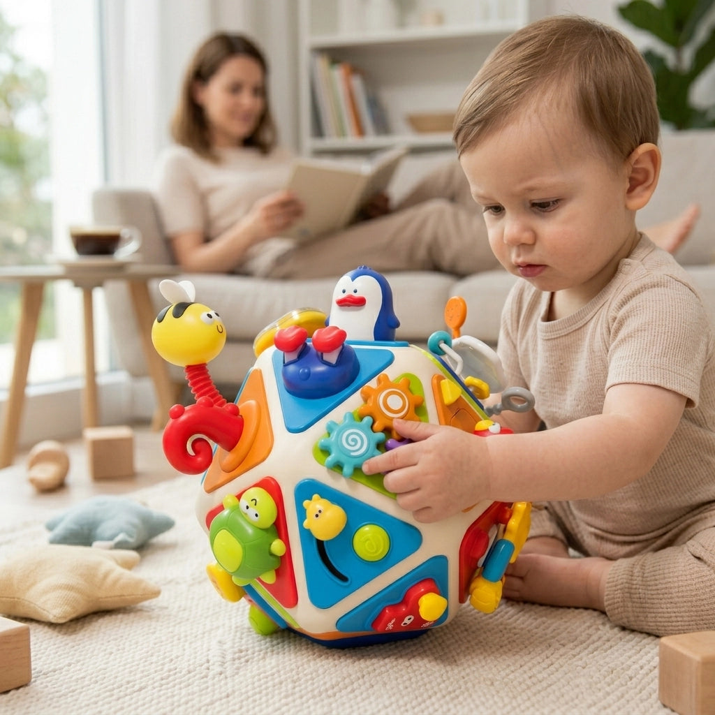 Toddler Activity Learning Cube