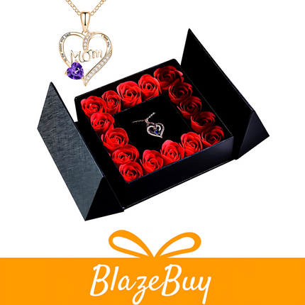 Eternal Rose Gift Box Necklace™