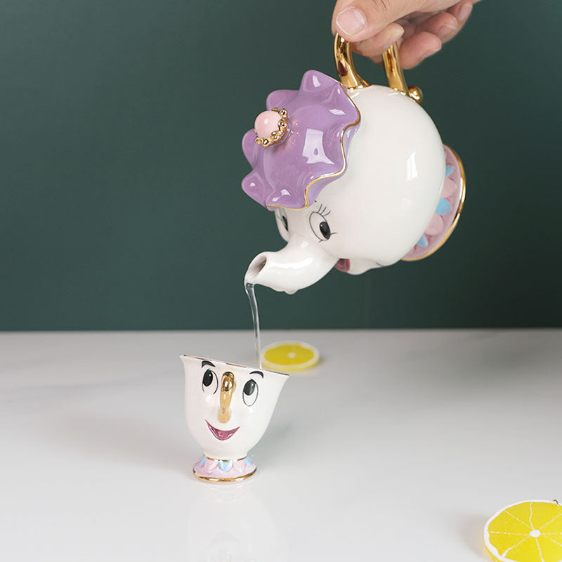 Beauty and Beast Teapot Set