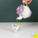 Beauty and Beast Teapot Set