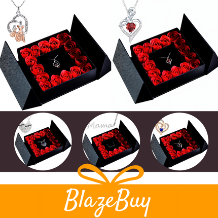 Eternal Rose Gift Box Necklace™