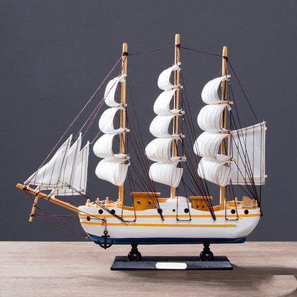 SeaCraft™ Wooden Sailboat