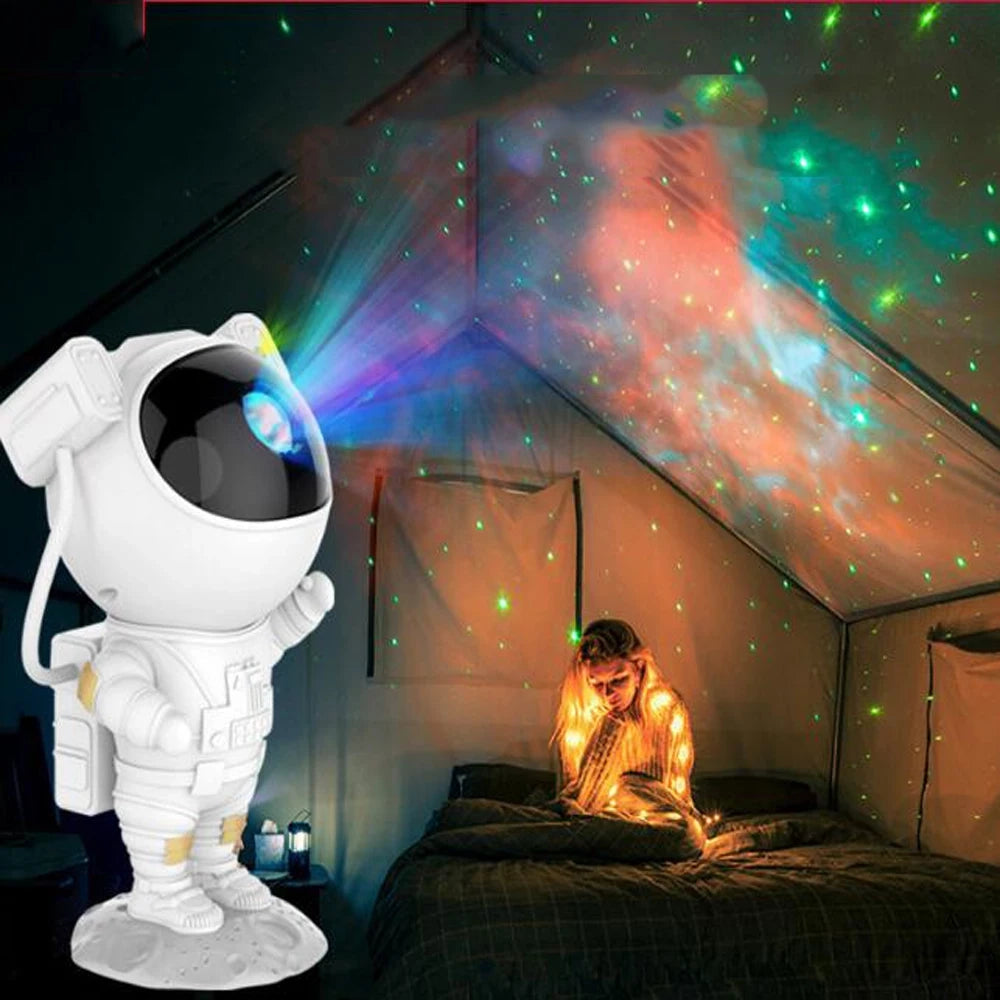 Astronaut Galaxy Projector Lamp
