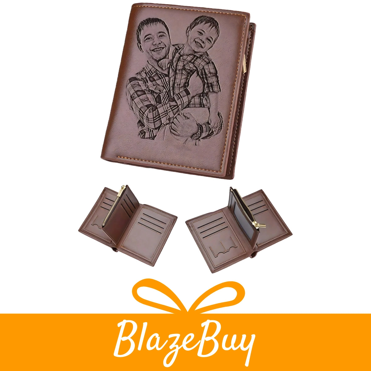 CustomPhoto™ Engraved Wallet