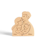 Wooden Family™ Puzzle
