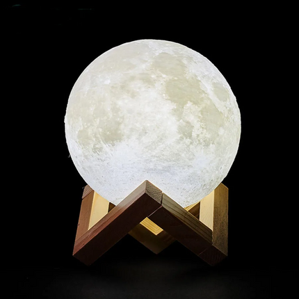 LunarGlow™ LED Battery Moon Lamp