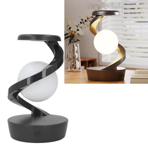 Levitating LED Spiral Lamp