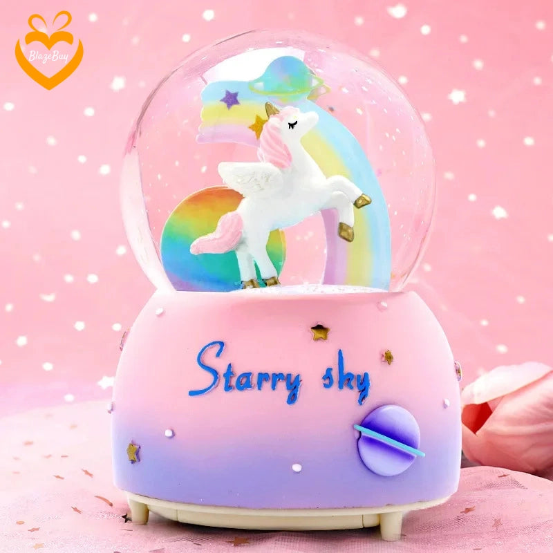 Musical LED Snow Globes Collection