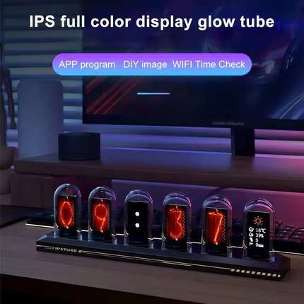 NixieGlow™ RGB Tube Clock