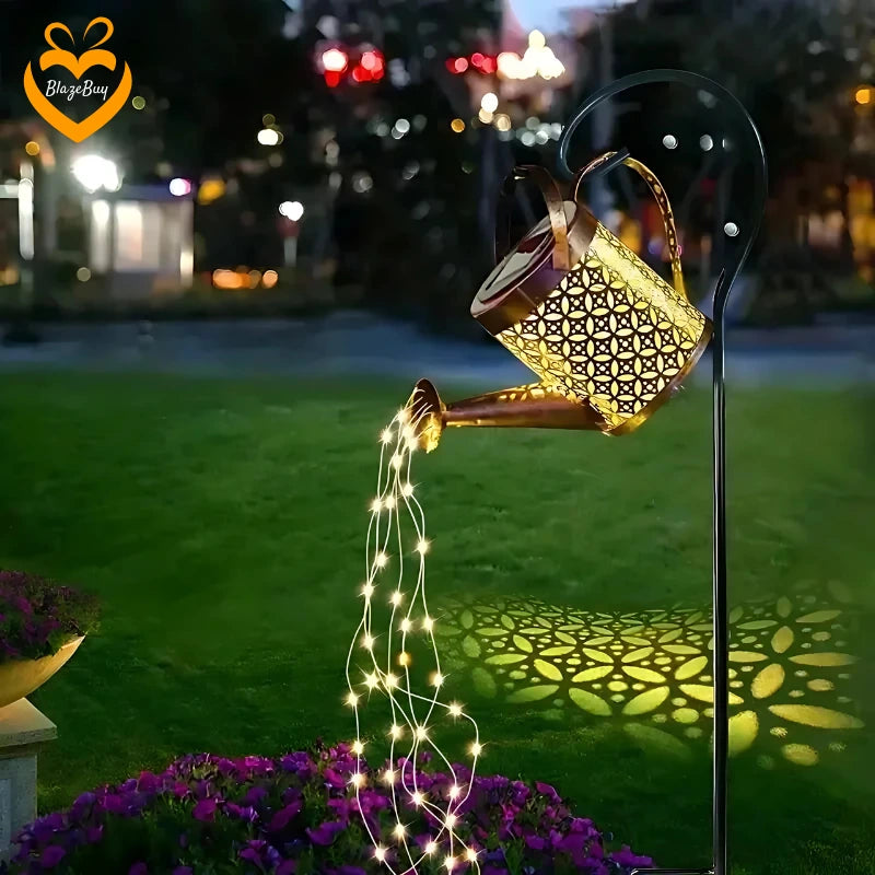 Solar Watering Can Lights