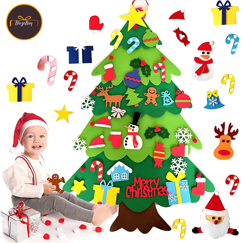 Felt Christmas Tree Set