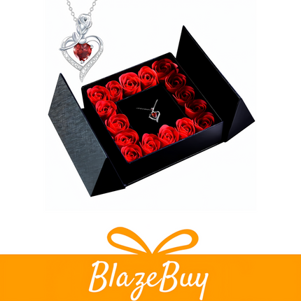 Eternal Rose Gift Box Necklace™