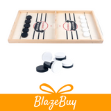 Wooden Sling Puck Game