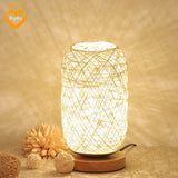 TwineGlow™ Wooden Lamp