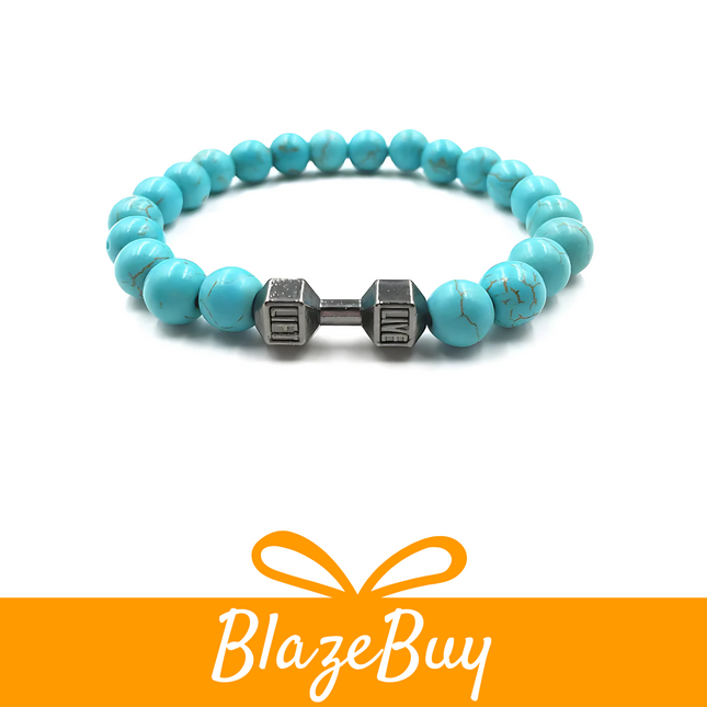 StoneFit™ Beaded Dumbbell Bracelet