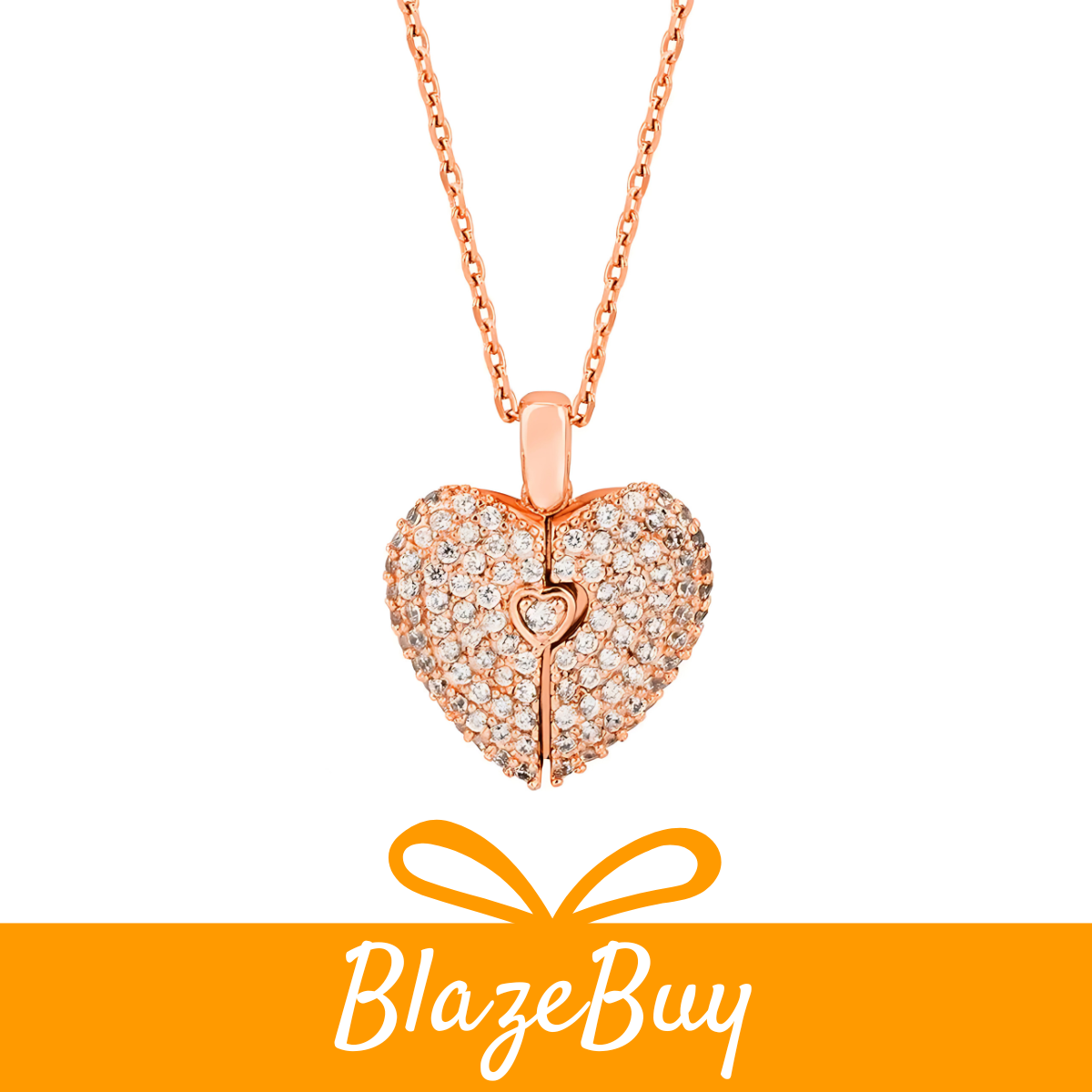 CrystalHeart™ Personalized Necklace