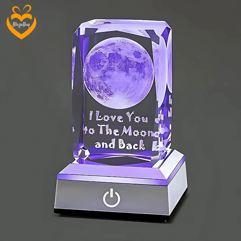 3D Crystal Light Sculpture