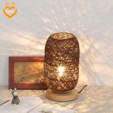 TwineGlow™ Wooden Lamp
