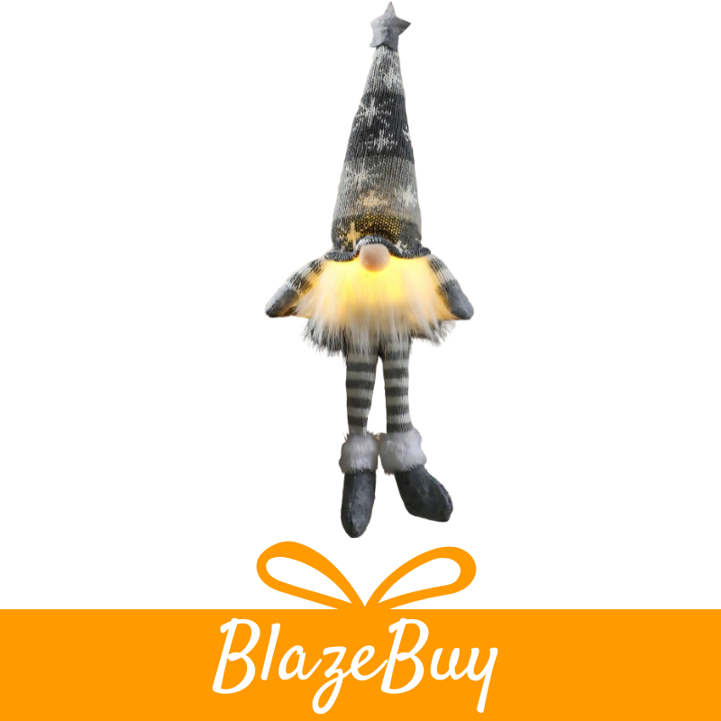 Lighted Christmas Gnome Set