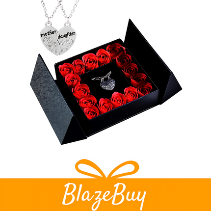 Eternal Rose Gift Box Necklace™