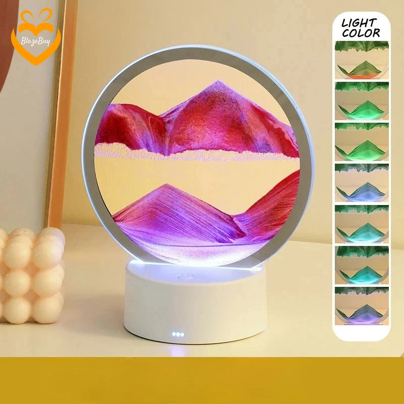 Dynamic Sandscape Motion Frame