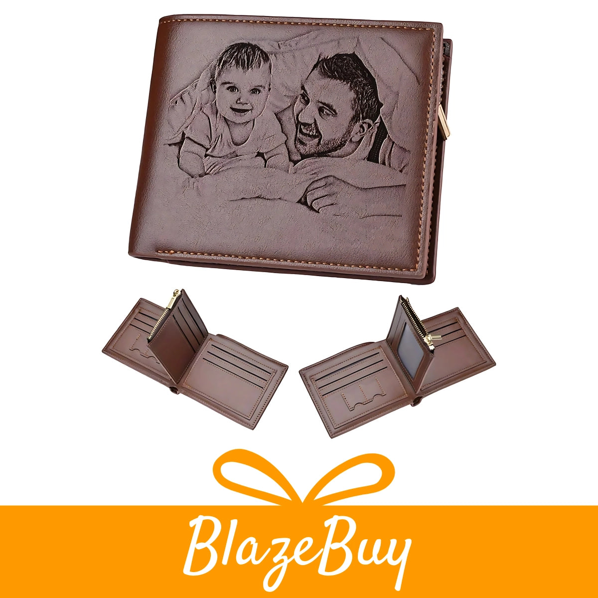 CustomPhoto™ Engraved Wallet