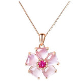 Mother Daughter Heart Necklace