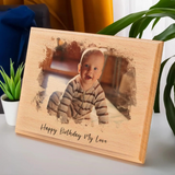 Custom™ Wooden Photo Frame