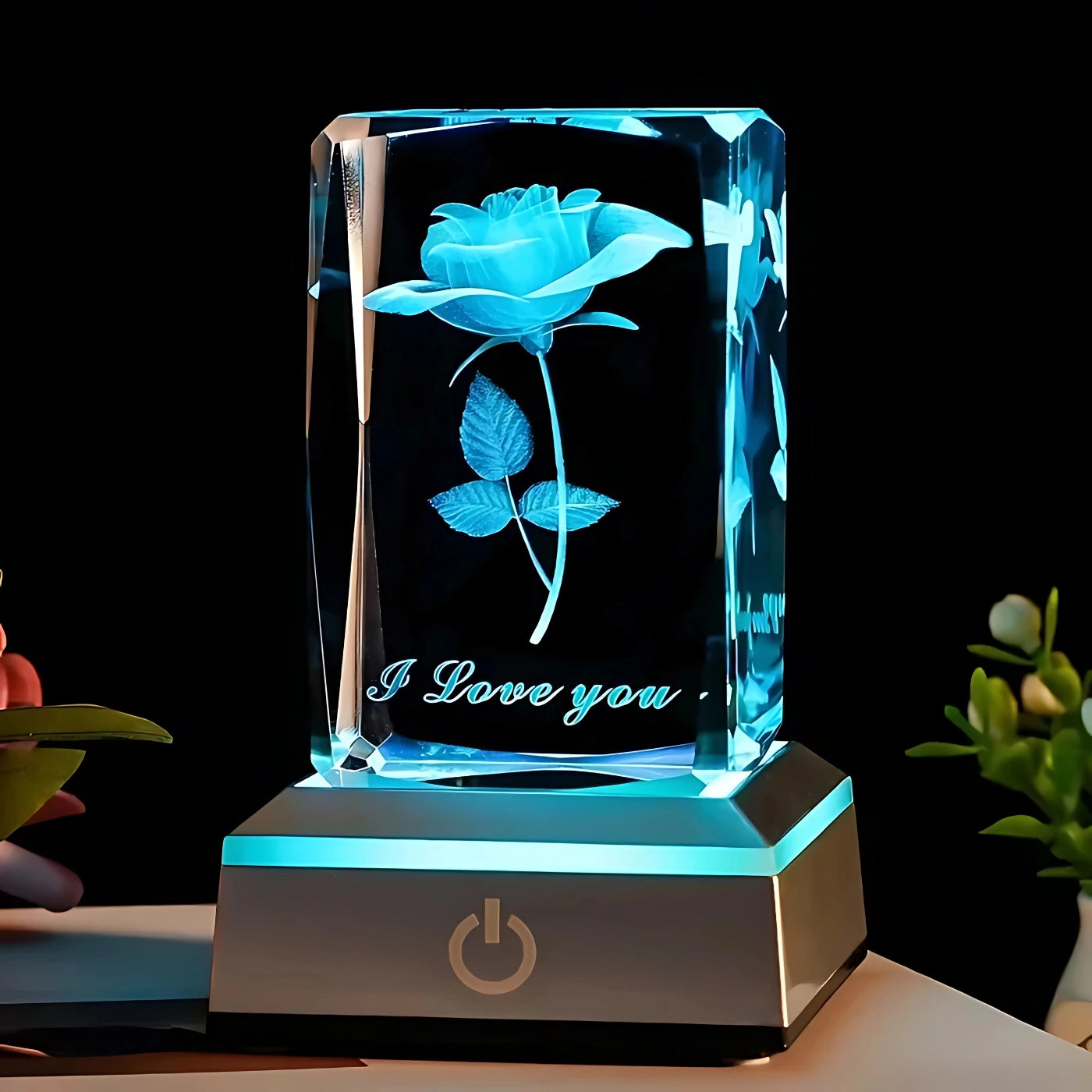 3D Crystal Light Sculpture