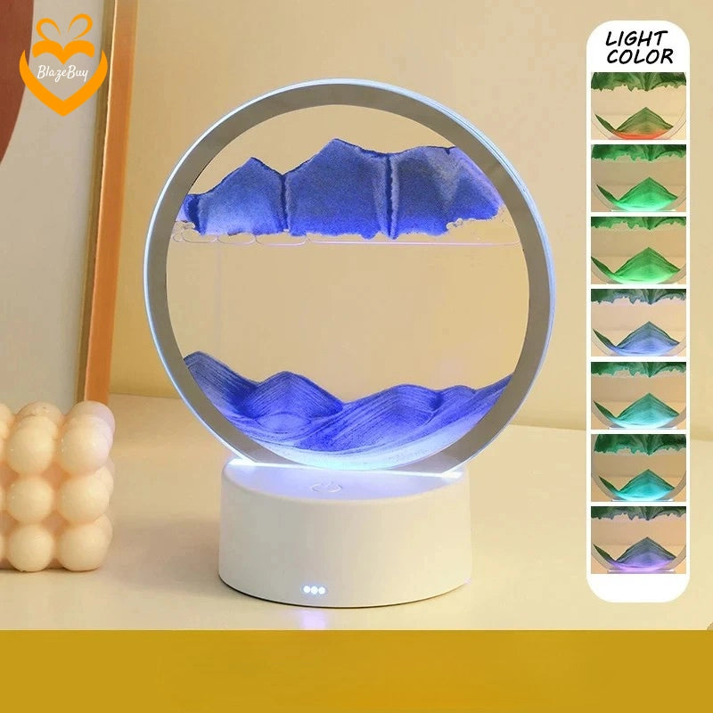 Dynamic Sandscape Motion Frame