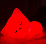 Cat Silicone Night Light