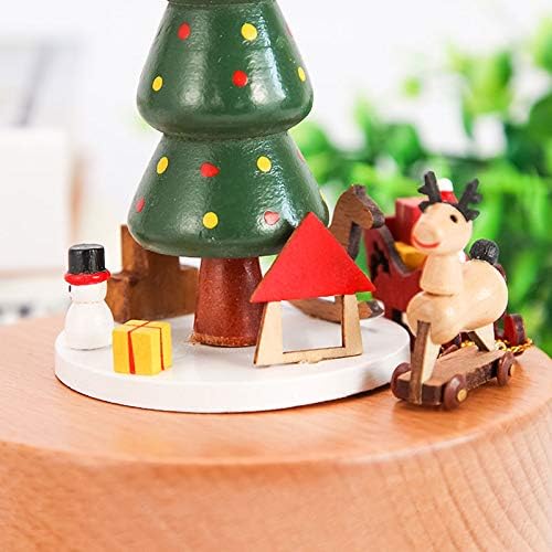 Wooden Christmas Music Box Collection