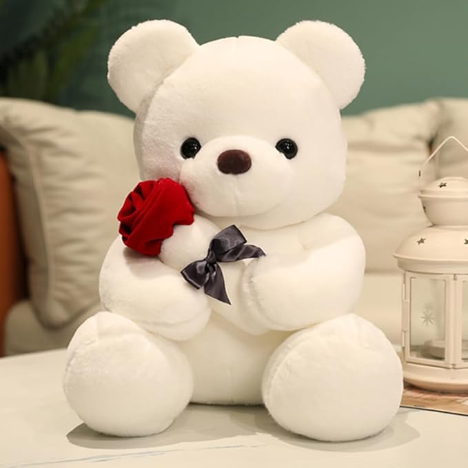 Rose Embrace Teddy Bear