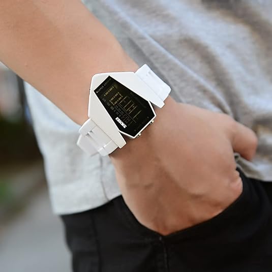 Airplane LED Wrist Watch