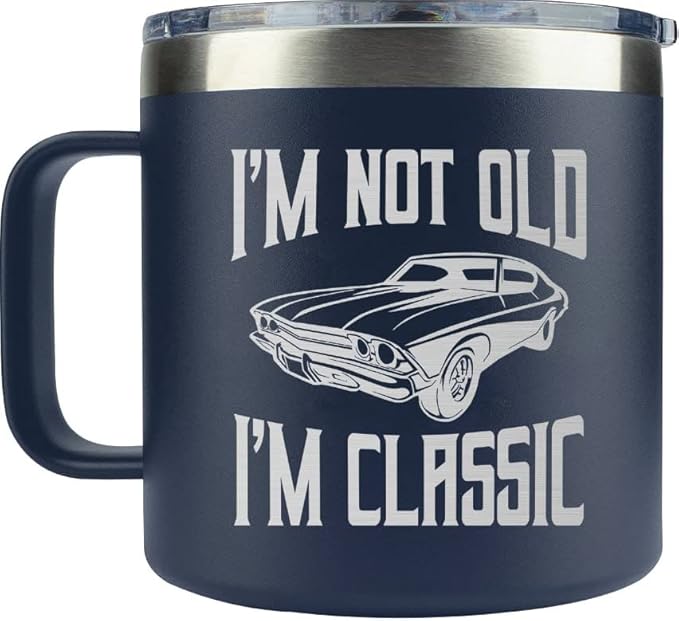 Insulated Stainless Steel Dad Mugs