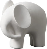 Minimalist Ceramic Elephant Decor