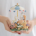 Wooden Christmas Music Box Collection