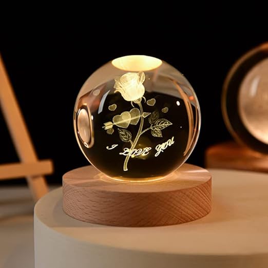 Luminous Nature Crystal Sphere