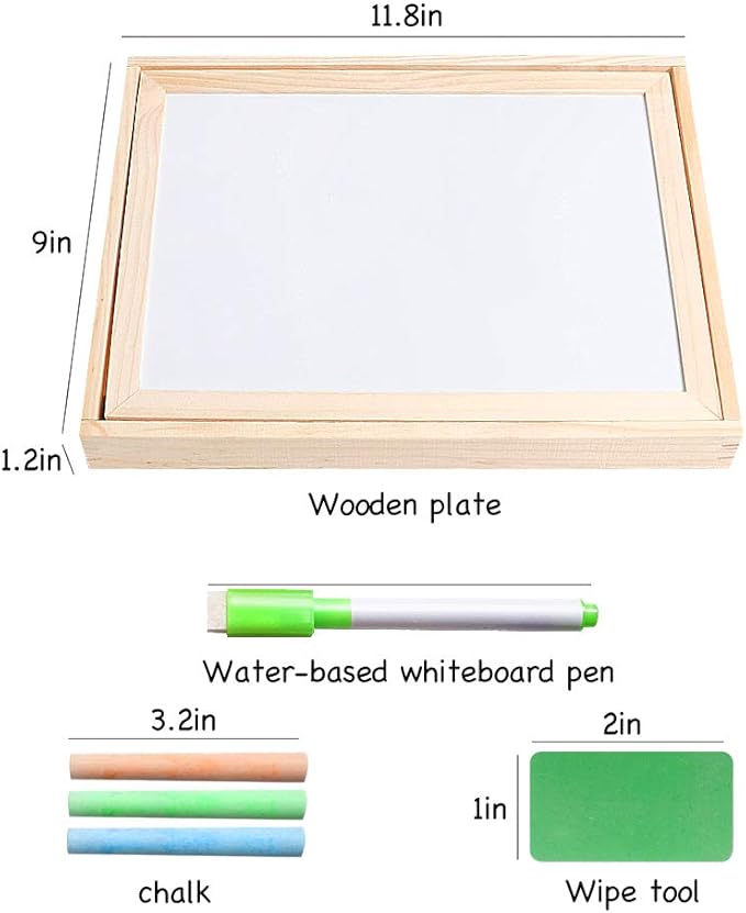Wooden Magnetic Puzzle Easel