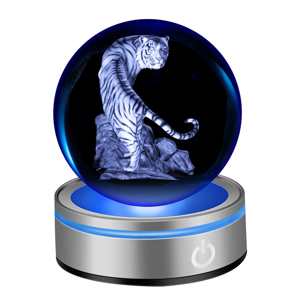 IFOLAINA Romantic Christmas Couple Gifts for Wife Girlfriends I Love You Gifts for Her Anniversary Birthday Valentines Day 3D Crystal Ball Night Light Glass Globe Decorative Decor