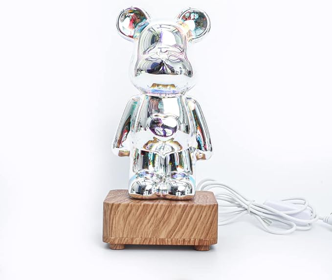 3D LED Bear Fireworks Lamp