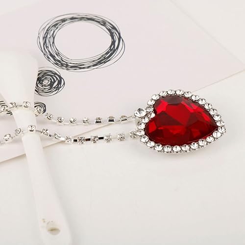 Ocean Heart Crystal Necklace