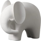 Minimalist Ceramic Elephant Decor