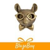 Gold Animal Wall Sculpture Set